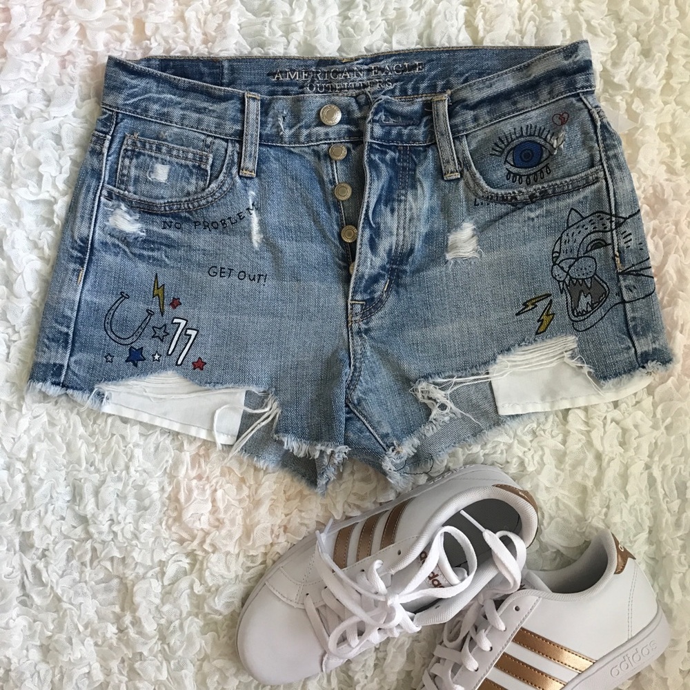 American eagle outfitters high rise short